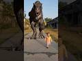 T Rex Chase short | Jurassic World Fan shorts #shorts#dinosaur #jurassicworld