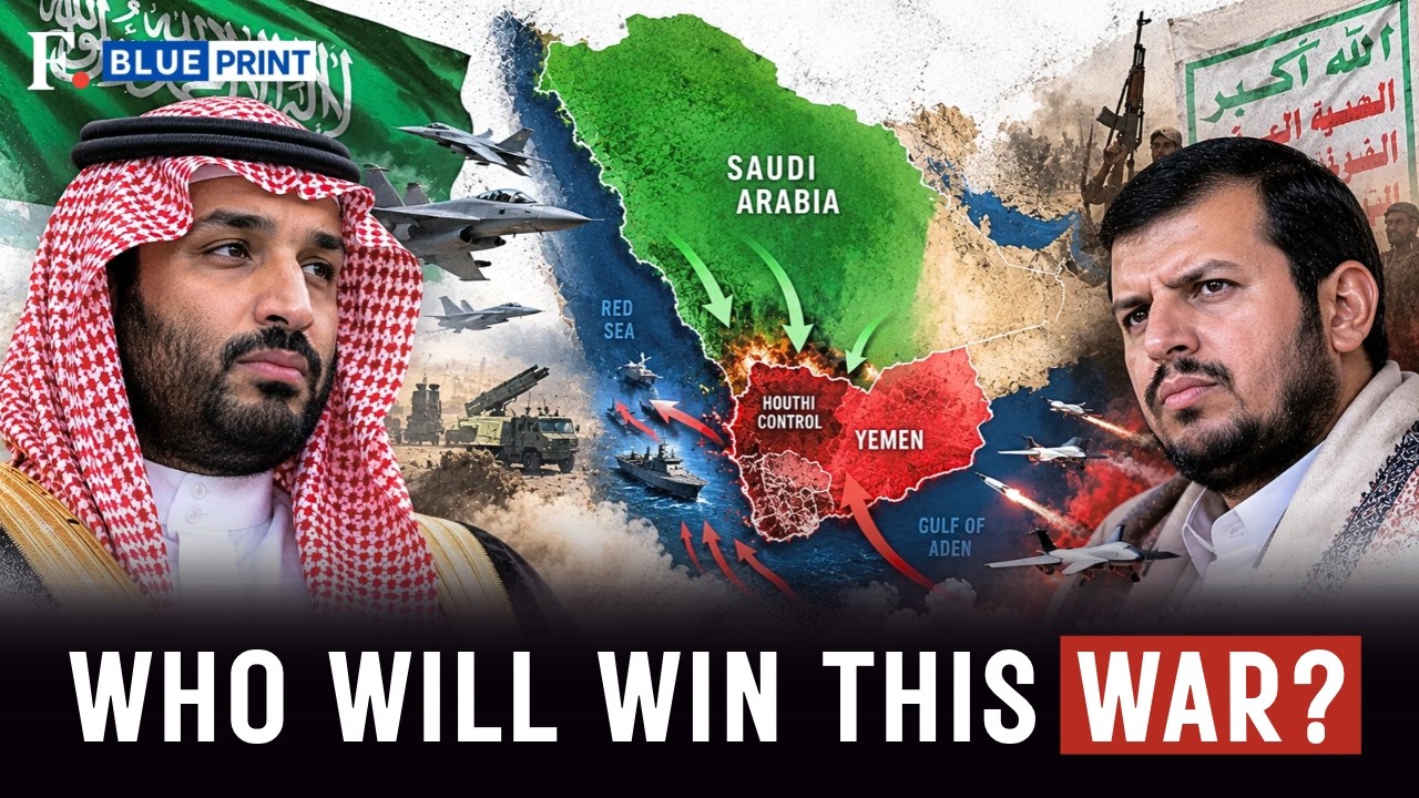 Who Will Win Saudi Arabia Vs Houthis War | Is Saudi Arabia Losing Against Houthis | The Blueprint