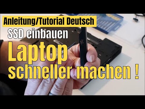 SSD in Laptop & PC einbauen HDD gegen SSD austauschen  / Laptop & Notebook aufrüsten