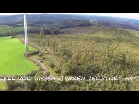 2014 09 27 Brechtefeld  einmal über den Strommast