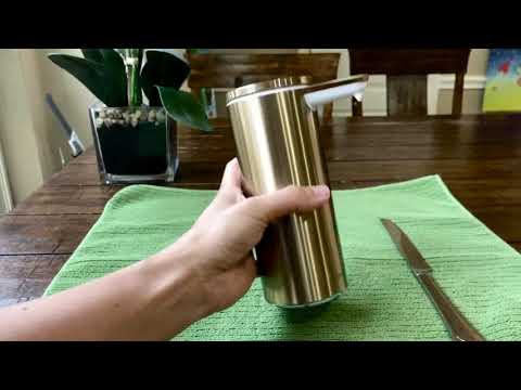 The easiest way to fix the Simplehuman rechargeable soap dispenser part 1
