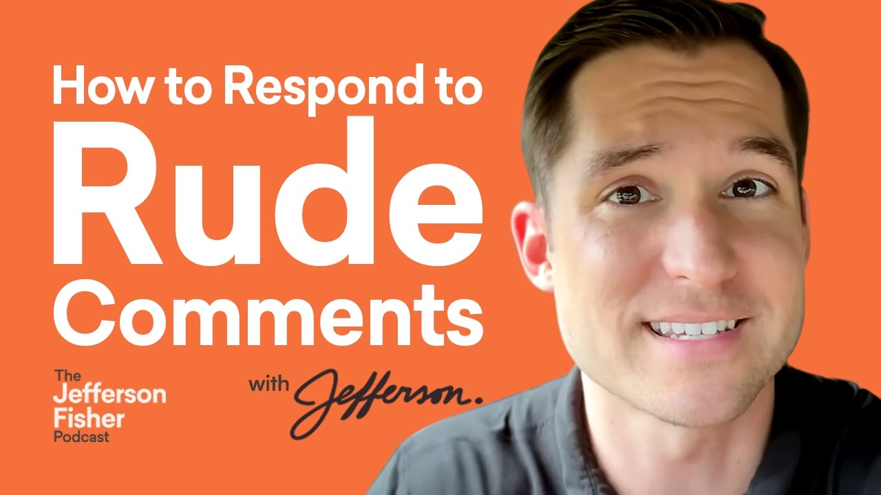 Responding To Rude Comments Without Losing Your Cool