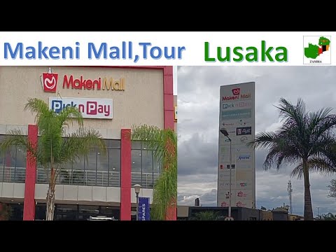 Makeni Mall Tour,Lusaka Zambia #10-Apr-2022,HD Video footage of Makeni shopping mall tour in Zambia