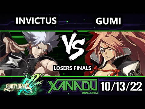 F@X 477 Losers Finals - Invictus (Chipp) Vs. GUMI (Baiken) Guilty Gear XRD