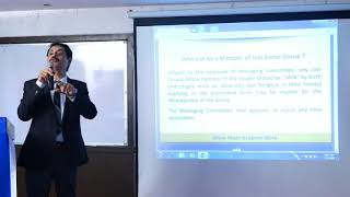 Workshop By Shri Manesh Shah