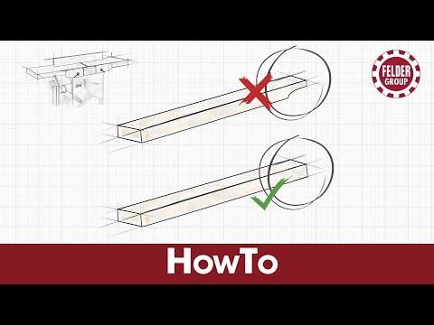 Setupfehler: Schlag am Ende beim Abrichten vermeiden | Felder Group HowTo