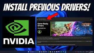 Install Previous NVIDIA Drivers & Downgrade to Older NVIDIA Driver Version | How To