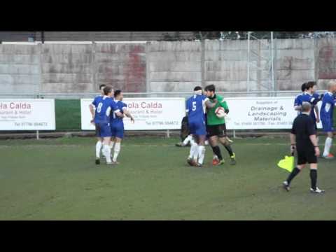 NASTY SCENES AS RAMSBOTTOM'S BAYUNU LOSES HIS TEMPER @ BARWELL