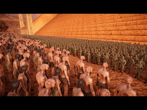 30,000 WW2 Shotgunners VS 3 MILLION Zombies! - Ultimate Epic Battle Simulator 2 UEBS 2