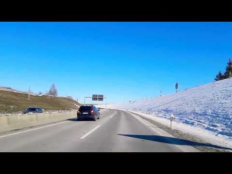 Auto Fahrt | B300 Bayern Germany Deutschland | Oxygen