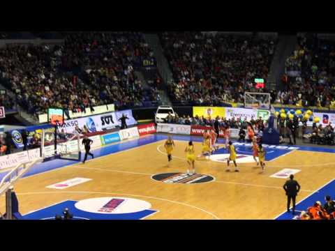 Good Angels Košice - Jekaterinburg - basketbal - Euroliga - úspešná akcia