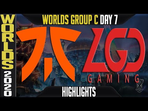 FNC vs LGD Highlights | Worlds 2020 Group C Day 7 - LoL World Championship | Fnatic vs LGD Gaming