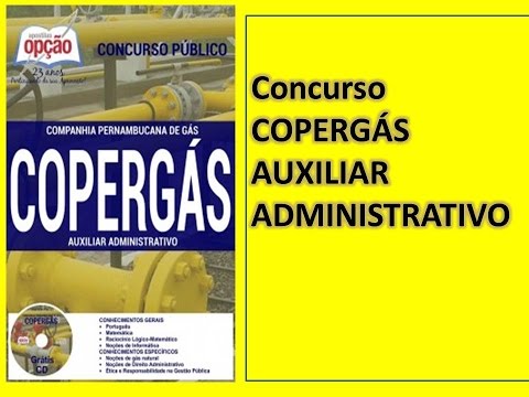 Apostila Concurso COPERGÁS-AUXILIAR ADMINISTRATIVO