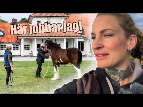 Följ med till mitt jobb || Vlogg