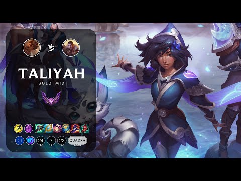 Taliyah Mid vs Jayce - EUW Master Patch 14.7