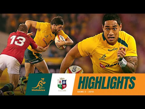 Wallabies v British & Irish Lions | Classic Highlights | 2013 Game 2