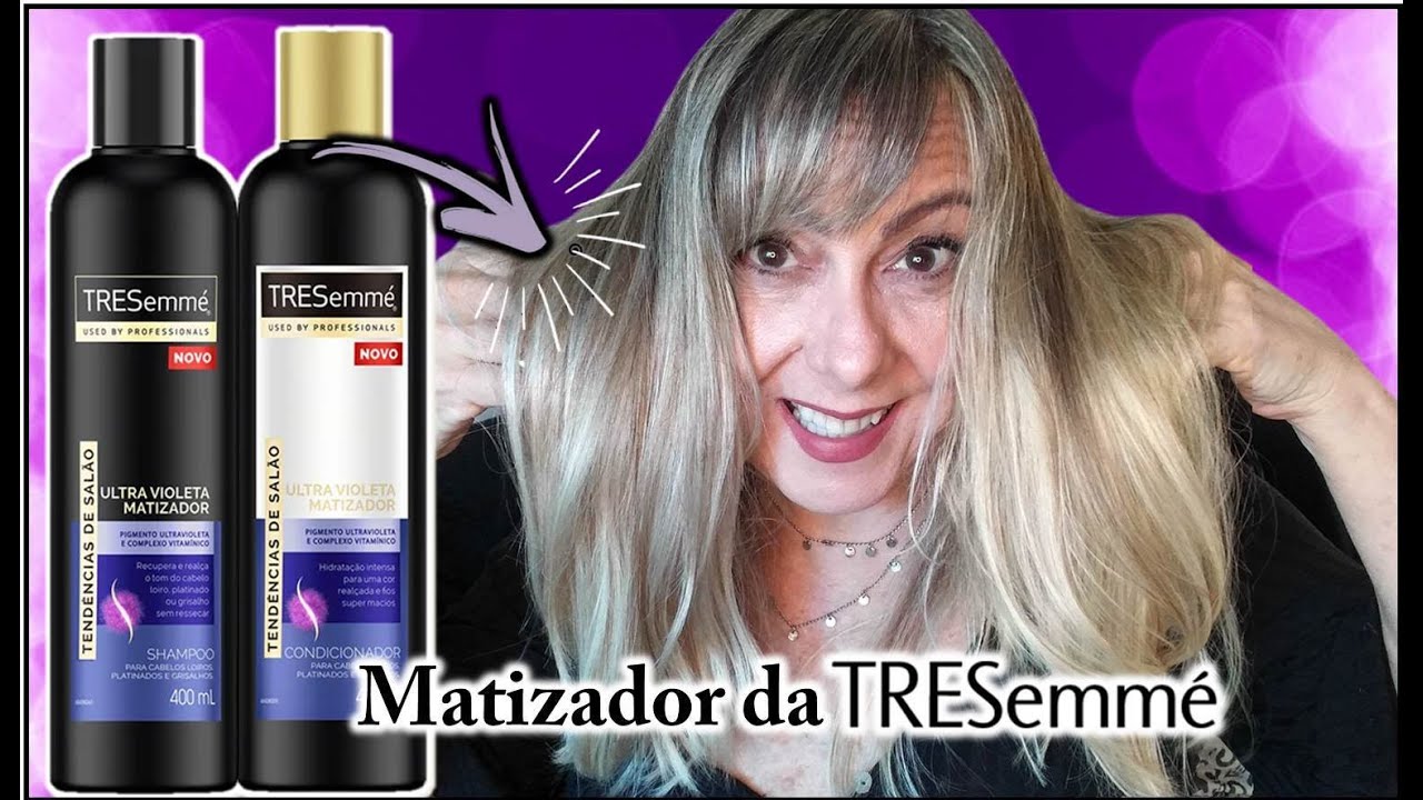 🟣ADEUS LOIRO LARANJA TRESEMMÉ ULTRA VIOLETA MATIZADOR SHAMPOO/CONDICIONADOR