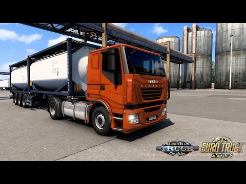 IVECO STRALIS / Euro Truck Simulator 2 / BERLIN 🇩🇪 --- GDANSK 🇵🇱