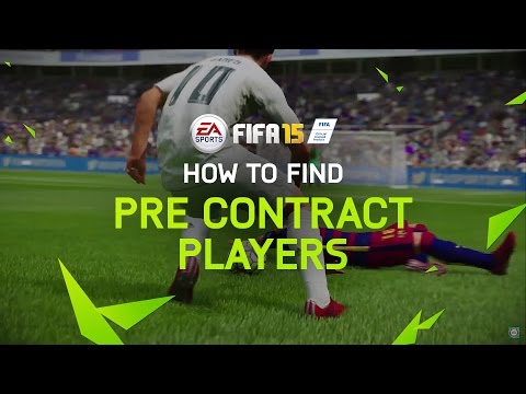How To Find Pre Contract Players! FIFA 15 Career Mode