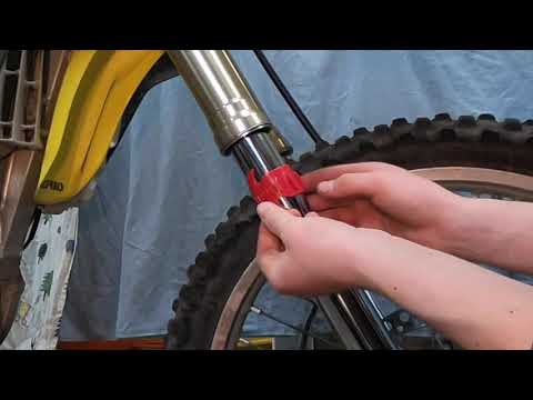 I Saved My Fork Seals! DIRT BIKE HACK!