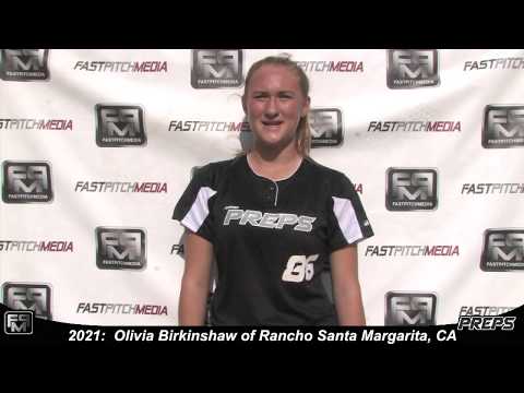 2021 Olivia Birkinshaw Athletic Third Base and Outfield Softball Skills Video - Easton Preps