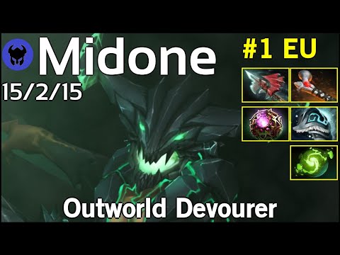 Midone [Secret] plays Outworld Devourer!!! Dota 2 7.21