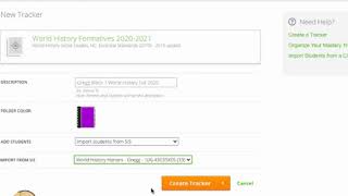 How to Create a Tracker & Administer Assessment in Mastery Connect