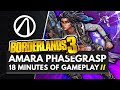 BORDERLANDS 3 | Level 22+ Amara PHASEGRASP Skill Tree Gameplay