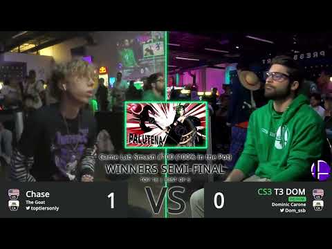 Game Lab Smash #100 Chase (Palutena) Vs T3 Dom (Richter)