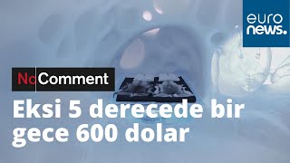 İsveç'in ünlü buz oteli kapılarını açıyor: Eksi 5 derecede geçirilen bir gecenin