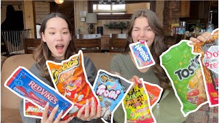 ☆ пробуем американские снэки с Чаной☆