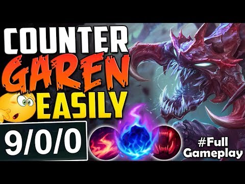 COUNTER GAREN EASILY | FULL MR GAREN? | New Runes Cho'Gath vs Garen TOP | RANKED SEASON 8 Gameplay