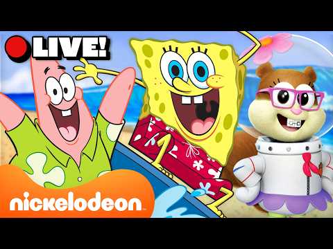 Capture d'écran du flux en direct de la chaîne de télévision NickToons