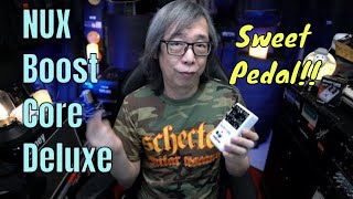 Video thumbnail for NUX Boost Core Deluxe by Jon is just TOO LouD!!