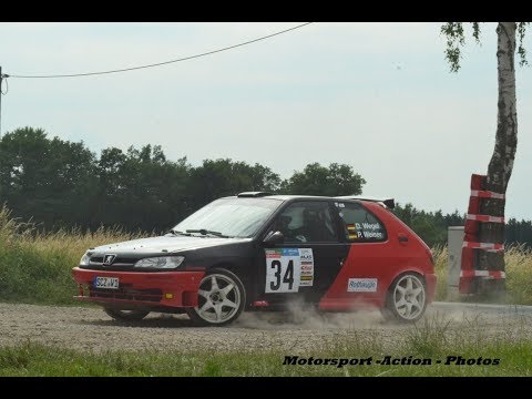 47. ADMV Osterburg Rallye 2018 - Onboard WP 1/4 | D. Wegel / P. Weiser | PEUGEOT 306 S16