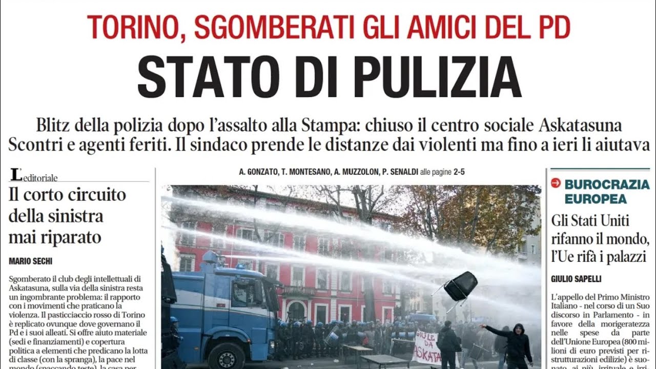 RASSEGNA STAMPA 19 DICEMBRE 2025. QUOTIDIANI NAZIONALI ITALIANI  PRIME PAGINE DEI GIORNALI DI OGGI