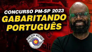 Concurso PM-SP 2023 | Gabaritando Português | VUNESP