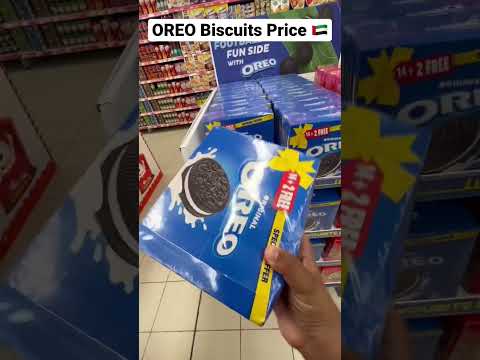 Oreo Biscuit Price Dubai #shorts #indianindubai #dubai