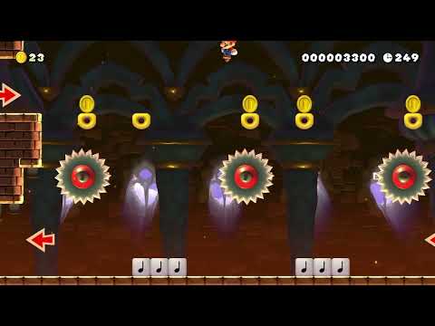Castle in a Swamp by NachoMnκey 🍄 Super Mario Maker 2 ✹Switch✹ #bnp