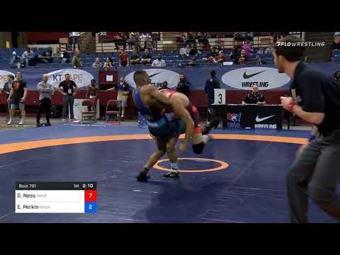 74 Kg Consolation Dylan Ness Gopher Wrestling Club RTC Vs Elroy Perkin Gopher Wrestling Club RTC