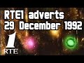 RTE1 Ad Breaks 19 December 1992