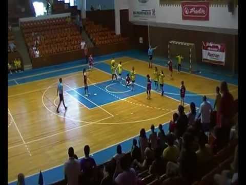 Minihandbal Turneul Final BC Sirius Tg. Mures - Olimpic Ploiesti (semifinala) repriza a I-a