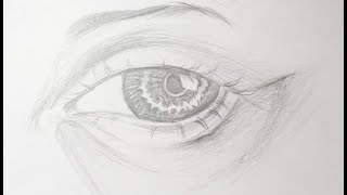 How to Draw an Eye - Speed Drawing