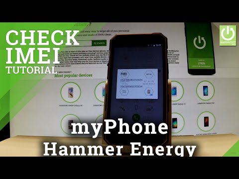 How to Check IMEI in myPhone Hammer Energy - IMEI Info