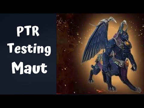 Maut Heroic vs Roulette  -  Brewmaster POV  -   PTR Raid Testing