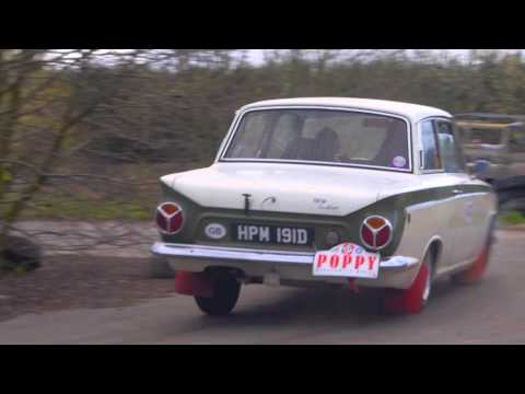 4th Poppy Regularity Rally 2015 -  Historic Rally Action In Belgium