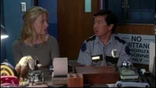 Britta slaps Chang - Community - Gillian Jacobs and Ken Jeong