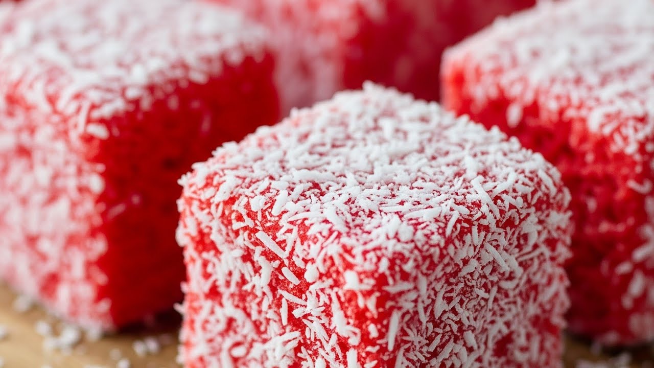 Is This the MOST DELICIOUS Red Lamington Cake Recipe?