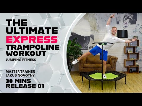 30 MINs HIIT Trampoline WORKOUT | JUMPING FITNESS | Jakub Novotny | Express Release 01