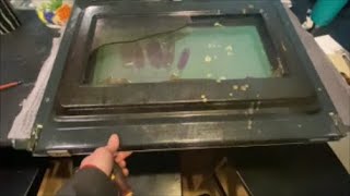 Whirlpool oven - Door glass replacement and/or inside door cleaning